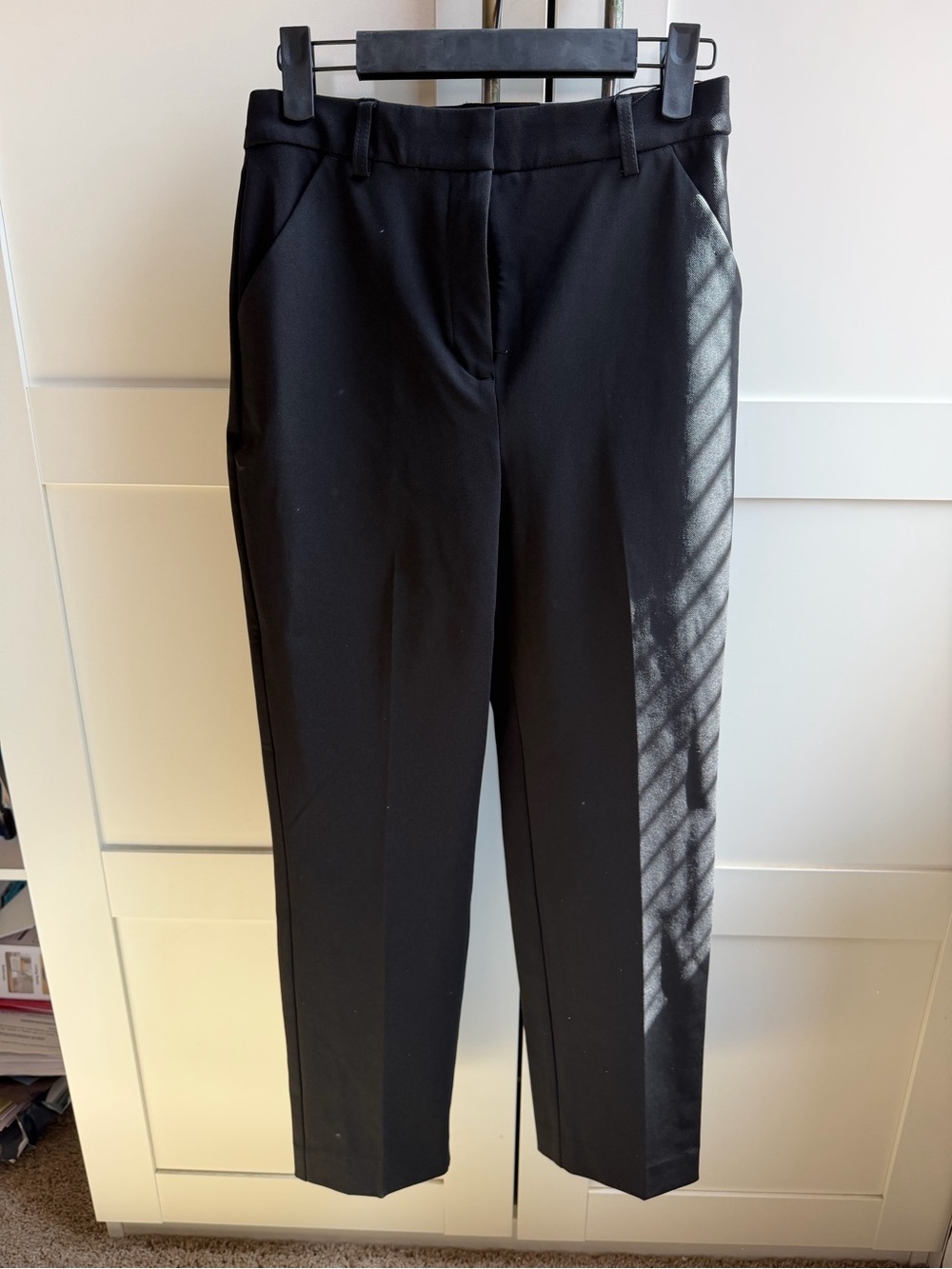 Express Black Straight super high rise Dress Pants-NWT XS
